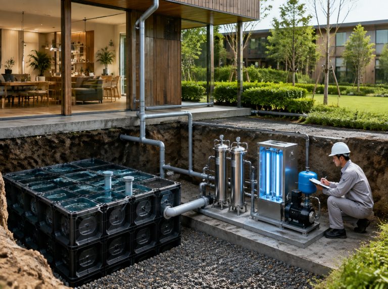 平顶山封闭式雨水回收利用系统